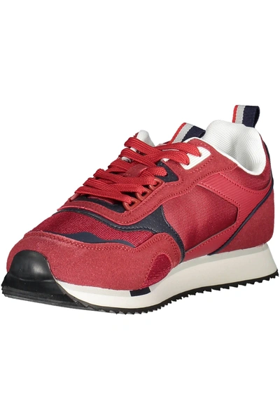 Shop U.s. Polo Assn . Red Polyester Men's Sneaker