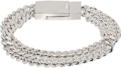 Shop Numbering Ssense Exclusive Silver #5903 Bracelet