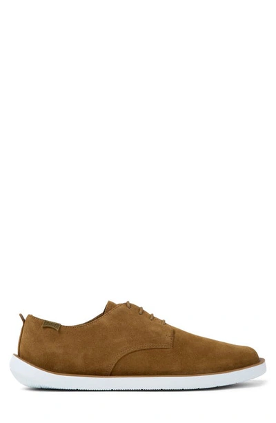 Shop Camper Wagon Sneaker In Brown Suede