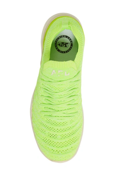 Shop Apl Athletic Propulsion Labs Techloom Wave Hybrid Running Shoe In Yellow/ Green