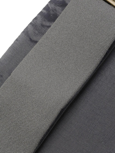 Shop Fear Of God Buckled Wool Belt In Grey