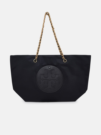 Shop Tory Burch Black Fabric Bag