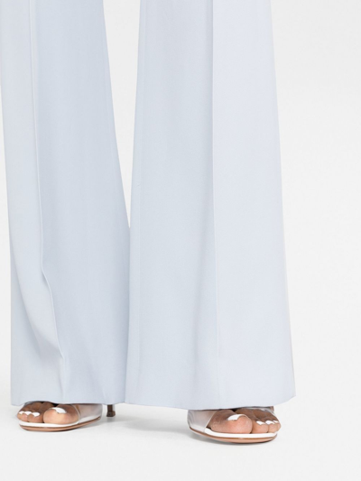 Shop Alexander Mcqueen Trousers In Blue