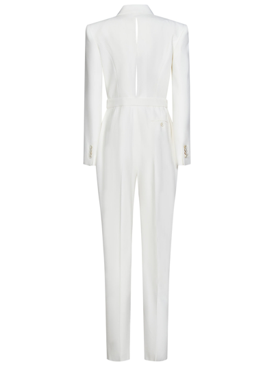 Shop Alexander Mcqueen Jumpsuit In White