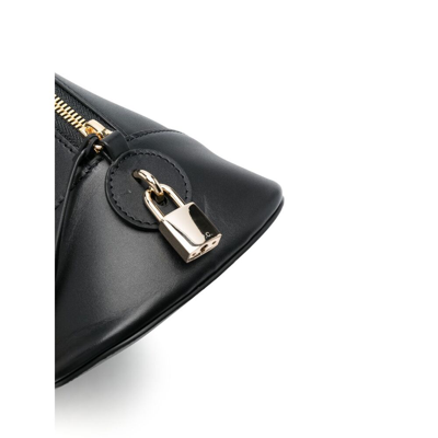 Shop Apc Leather Shoulder Bag In Black