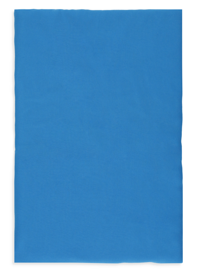 Shop Alberta Ferretti Silk Scarf In Blue