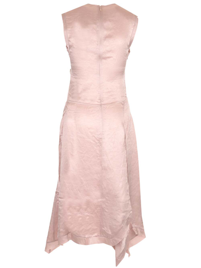 Shop Acne Studios Synthetic Fibers Dress In Pink