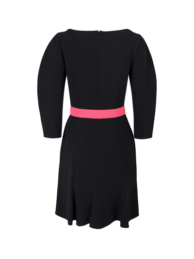 Shop Stella Mccartney Synthetic Fibers Dress In Black
