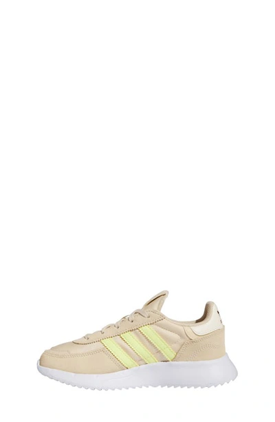 Shop Adidas Originals Kids' Retropy F2 Sneaker In Sand Strata/ Pulse Yellow