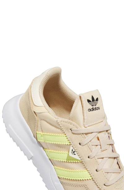 Shop Adidas Originals Kids' Retropy F2 Sneaker In Sand Strata/ Pulse Yellow