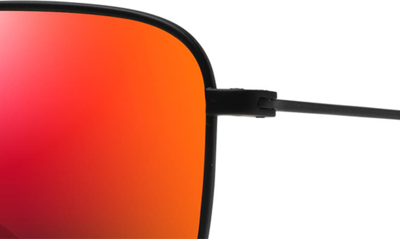 Maui Jim Keokea Rm447-04t In Matte Black