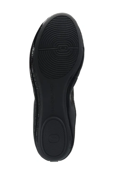 Bandolino Edition Womens Stretch Round Toe Ballet Flats In Black 001