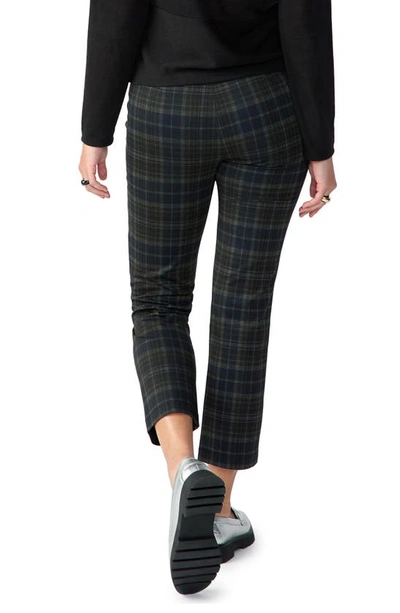 Shop Sanctuary Carnaby High Waist Kick Flare Crop Pants In Marion Plaid