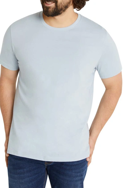 Shop Johnny Bigg Essential Crewneck T-shirt In Powder Blue