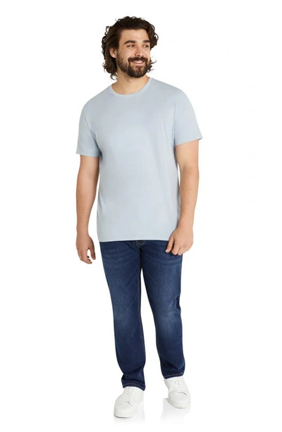 Shop Johnny Bigg Essential Crewneck T-shirt In Powder Blue