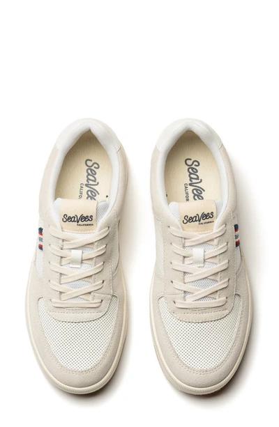 Seavees Cardinal Perforated Sneaker In White