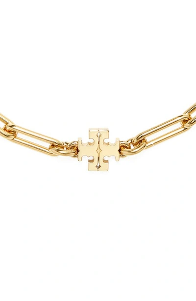 Tory Burch Good Luck Chain Bracelet In Tory Gold
