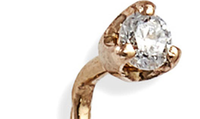 Zoë Chicco 14k Yellow Gold Diamond (0.06 Ct. T. W.) Prong Threader Earrings In Yellow Gold
