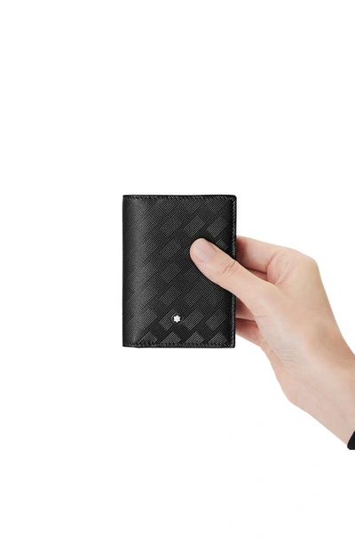 Shop Montblanc Extreme 3.0 Leather Card Case In Black