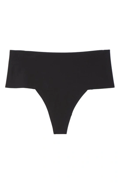 Spanxr Undie-tectable Thong In Very Black