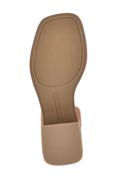 Shop Tommy Hilfiger Tafita Ankle Strap Sandal In Medium Natural