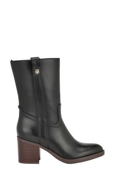 Tommy Hilfiger Theal Bootie In Black