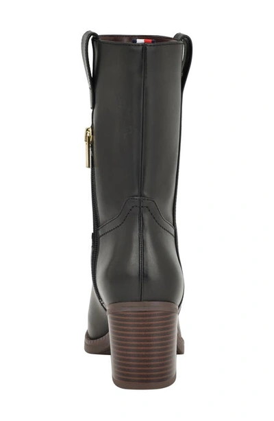 Tommy Hilfiger Theal Bootie In Black