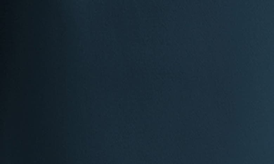 After Six Off The Shoulder Crepe Gown In Atlantic Blue