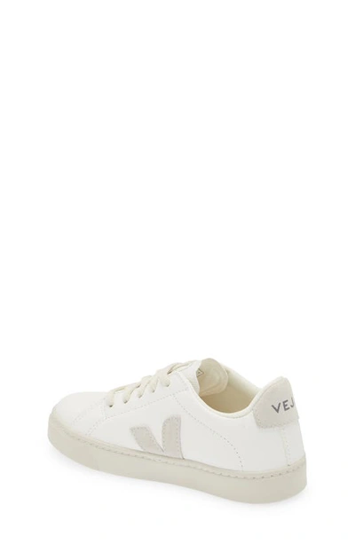 Shop Veja Kids' Chromefree Sneaker In Extra-white Natural