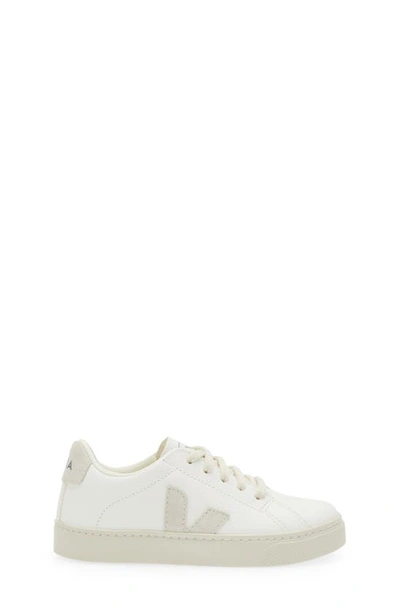 Shop Veja Kids' Chromefree Sneaker In Extra-white Natural