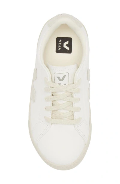 Shop Veja Kids' Chromefree Sneaker In Extra-white Natural