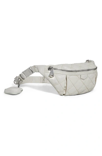 Shop Aimee Kestenberg Outta Here Large Belt Bag In Vanilla Ice Vintage