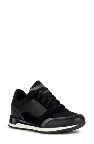 Geox Aneko Amphibiox® Waterproof Sneaker In Black | ModeSens