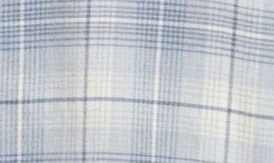 Shop Rails Sussex Regular Fit Plaid Stretch Cotton Flannel Button-up Shirt In Glacier Denim White