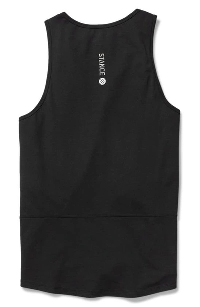 Stance Fragment Performance Tank In Black
