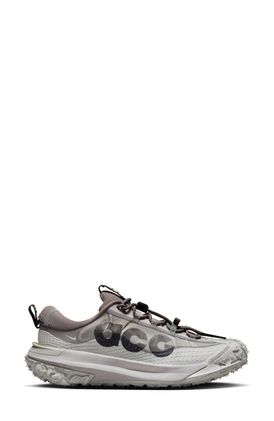 Shop Nike Acg Mountain Fly 2 Low Trail Shoe In Light Iron Ore/ Black