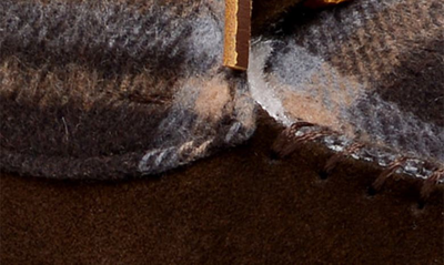 Shop Minnetonka Torrey Faux Fur Lined Slipper Bootie In Chocolate Multi