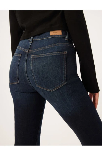 Dl1961 Bridget Bootcut High Rise Instasculpt Crop Jeans In Thunderbird Performance