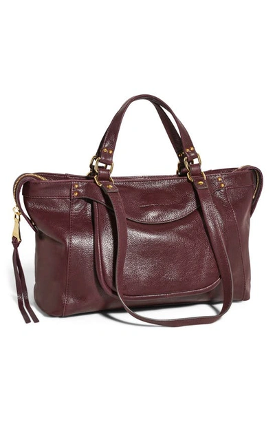 Shop Aimee Kestenberg Bleecker Convertible Tote Bag In True Plum