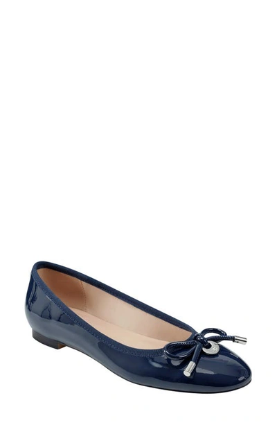 Shop Bandolino Payly Patent Ballet Flat In Dbl01