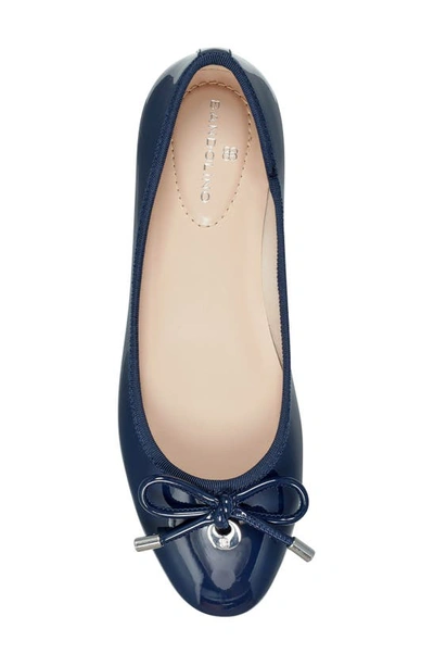 Shop Bandolino Payly Patent Ballet Flat In Dbl01