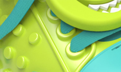 Shop Melissa X Disney® Polibolha Sneaker In Green/ Blue