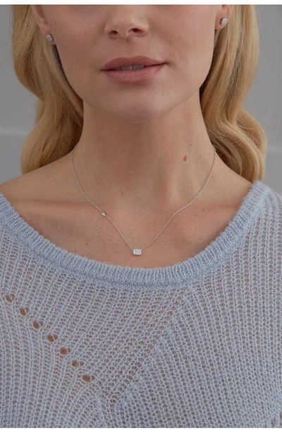 Shop Sara Weinstock Reverie Pavé Diamond Pendant Necklace In 18k White Gold