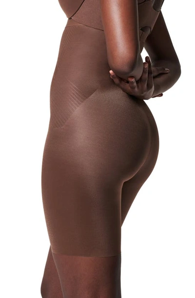 Spanxr Spanx® Thinstincts® 2.0 High Waist Mid Thigh Shorts In Chestnut Brown