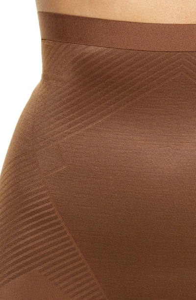 Spanxr Spanx® Thinstincts® 2.0 High Waist Mid Thigh Shorts In Chestnut Brown