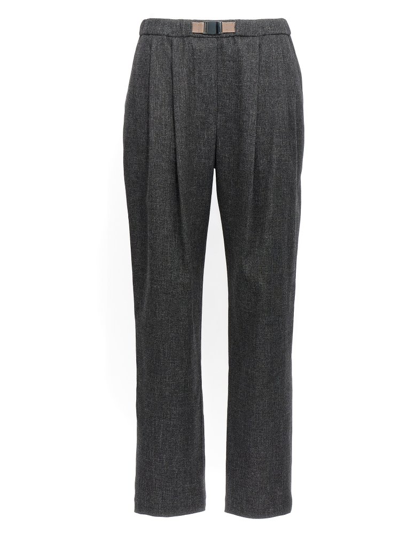 Shop Brunello Cucinelli Smart Pants In Grey