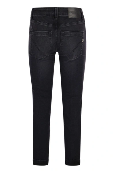 Shop Dondup Monroe Skinny Jeans In Black