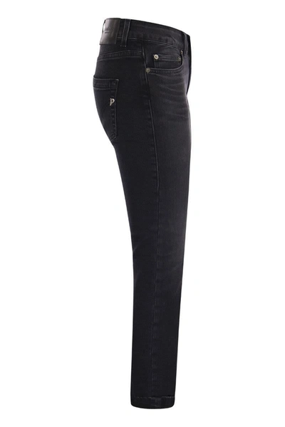 Shop Dondup Monroe Skinny Jeans In Black