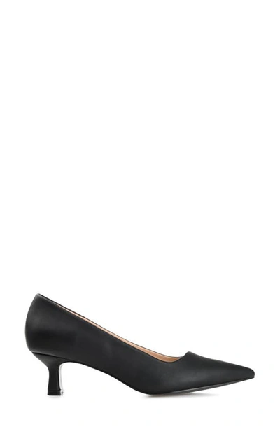 Journee Collection Celica Pump In Black
