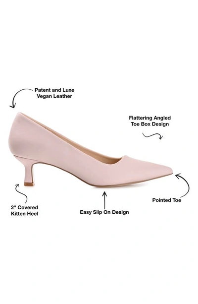 Shop Journee Collection Celica Pump In Blush